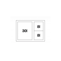Sortownik odpadów Blanco SELECT XL 60/3 520 780